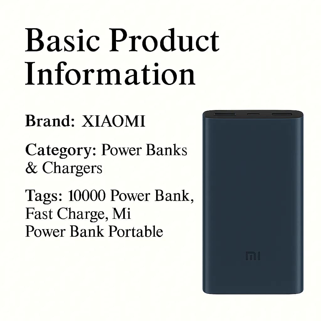 اطلاعات-پایه-پاوربانک-شیائومی-10000